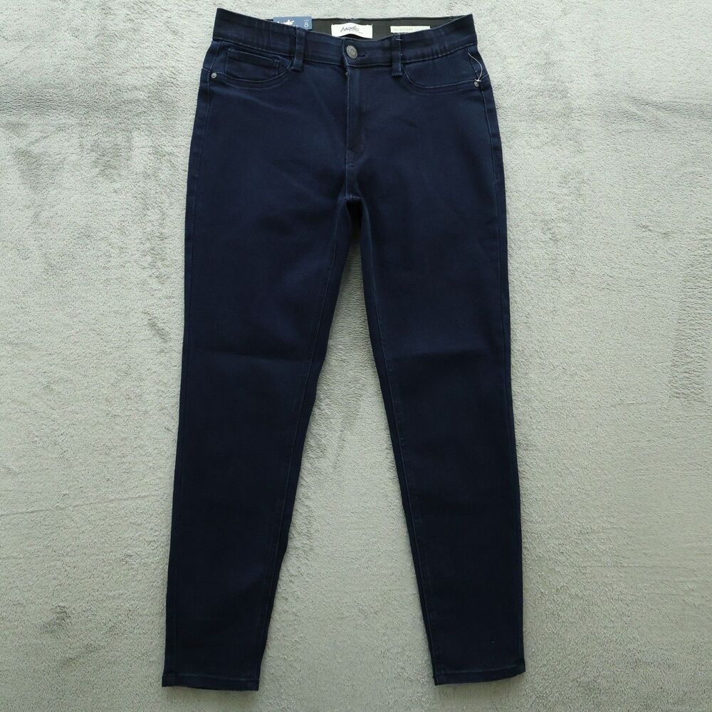 Angels Jeans Women's Size 8 Blue Mid-Rise 360 Sculpt Skinny Denim 27" Inseam NWT